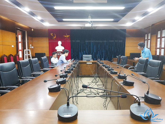 HT05 Phông rèm sân khấu đẹp sang trọng phố Giải Phóng, Hà Nội