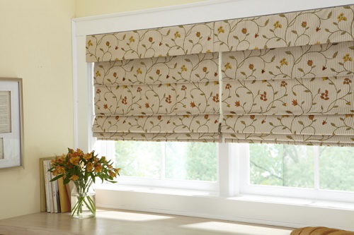 Mẫu rèm Roman đẹp giá rẻ hoa văn cổ điển