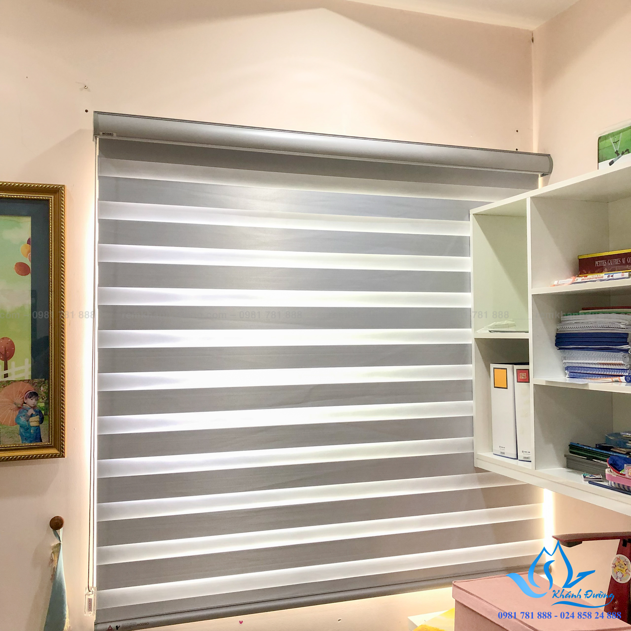 Rèm cầu vồng AU 751 chung cư Nam Đô quận Hoàng Mai-Hà Nội
