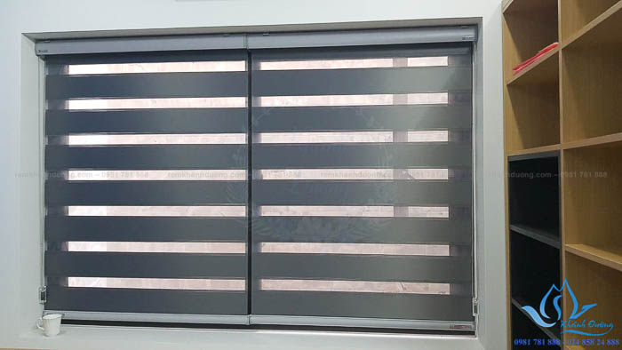 Rèm cuốn cầu vồng Ecohome hiện đại tại Hai Bà Trưng- Hà Nội EBL 1104