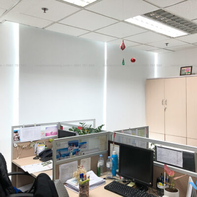 KD 999 rèm chống nắng văn phòng màu trắng hiện đại