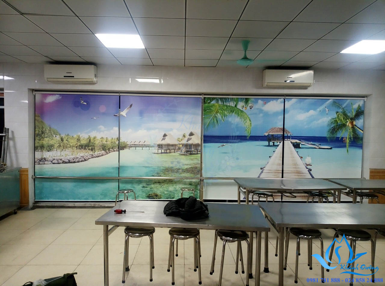 Rèm Cuốn Tranh Chống Nắng KD-3461