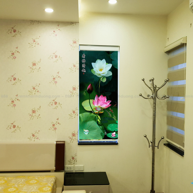 Rèm cuốn VT-441 đơn giản, nhã nhặn