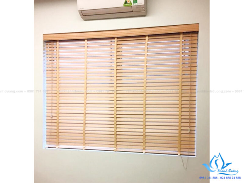 Những lá rèm gỗ MSJ 802 thẳng đều và xếp khít