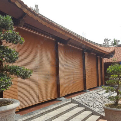 Về cấu tạo sản phẩm rèm gỗ tùng tự nhiên B301 của Khánh Đường