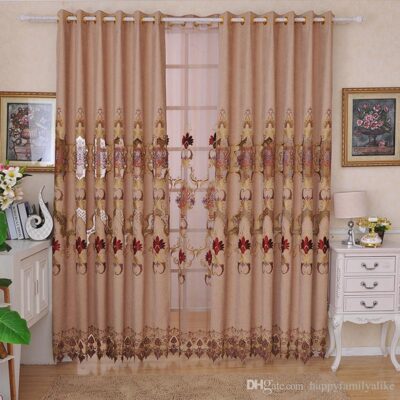Rèm họa tiết cổ điển HH - 001