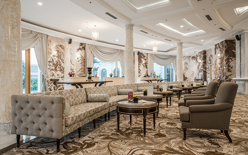 Rèm cửa đẹp dành cho sảnh khách sạn Rèm cửa đẹp dành cho sảnh khách sạn