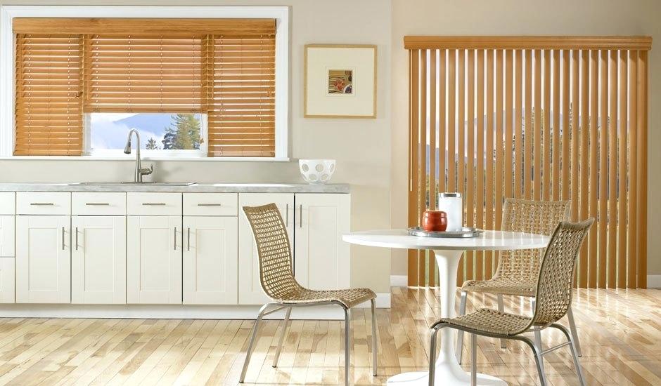 rèm lá dọc cho phòng bếp