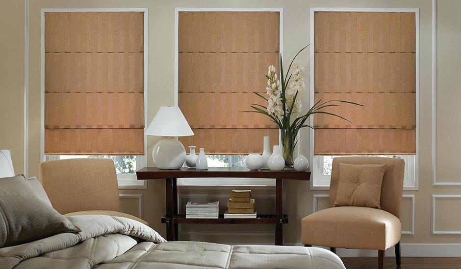 rèm roman phòng ngủ chung cư