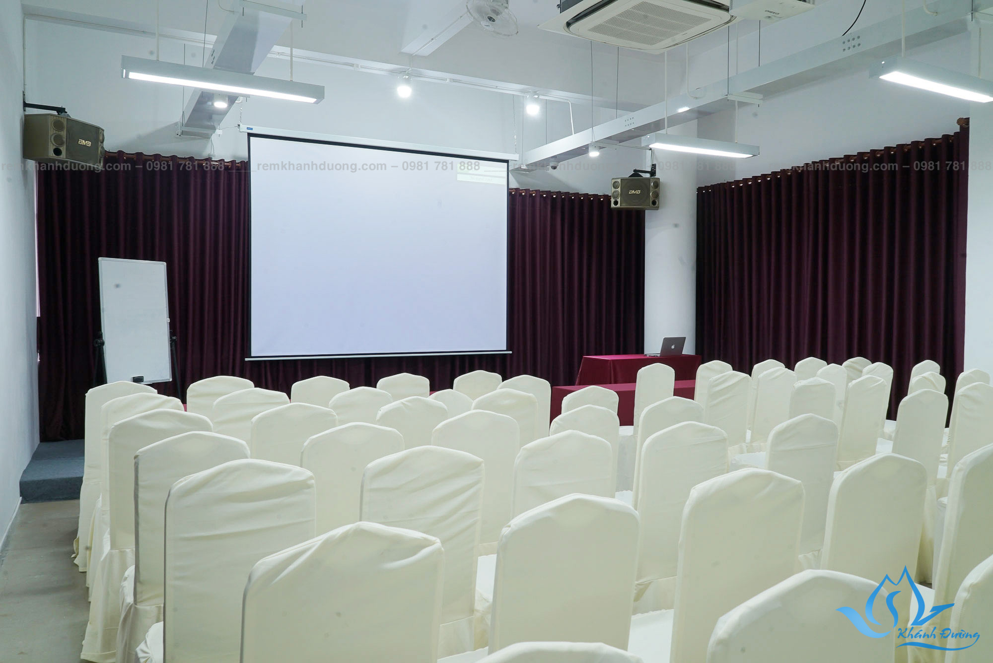 Rèm sân khấu thu hút, sang trọng tại Lê Văn Lương, Hà Nội HT15