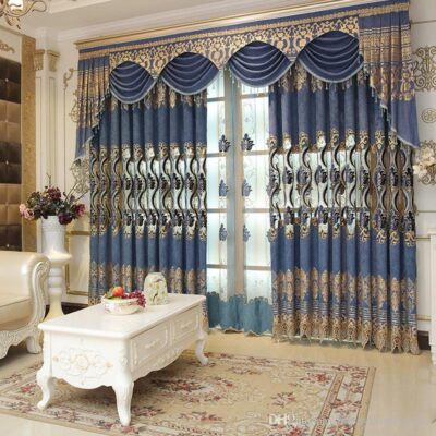 Rèm tân cổ điển biệt thự sang trọng tại quận Đống Đa, Hà Nội CD - 01