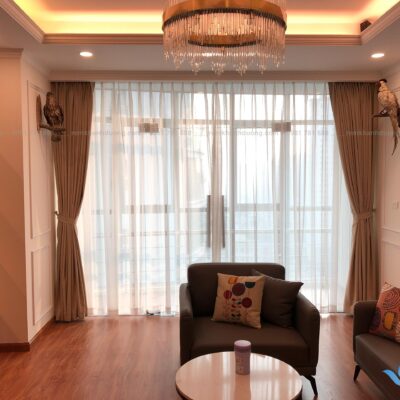 tm697 rèm vải phòng khách