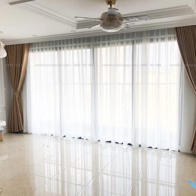 16. Rèm vải 2 lớp cho biệt thự 1.600K   (2)