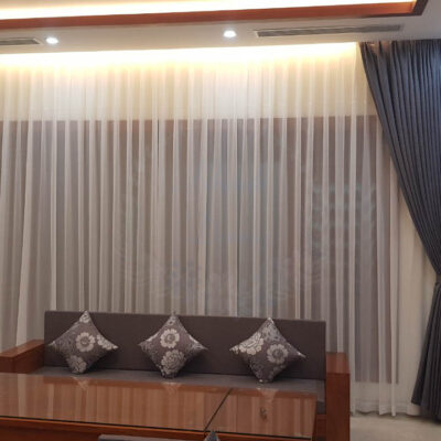 Rèm vải biệt thự chống nắng cách nhiệt