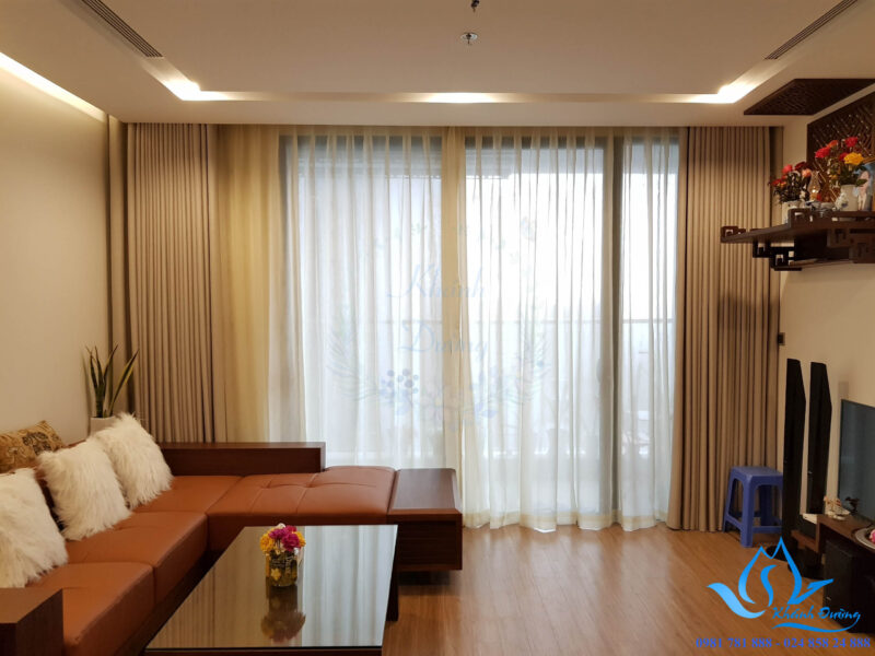 Rèm vải hai lớp chống nắng Hl - 89