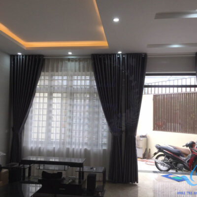 Rèm vải hai lớp đẹp sang trọng