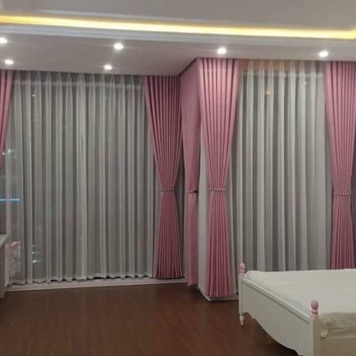 Rèm vải hai lớp phòng ngủ HH-02