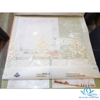 11.3 rèm vải hàn quốc voan hoa văn thêu tay tại mỹ đình giá 3,500,000 - Sao chép (2)