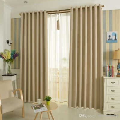 Rèm vải một màu sang trọng HH-615