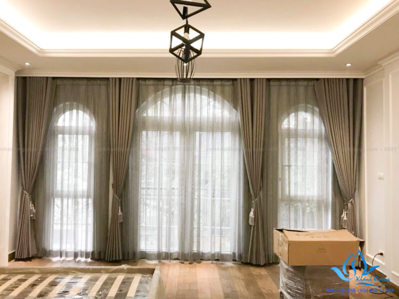 Rèm vải Thái Lan hai lớp cao cấp quận Tây Hồ, Hà Nội ARA797/01