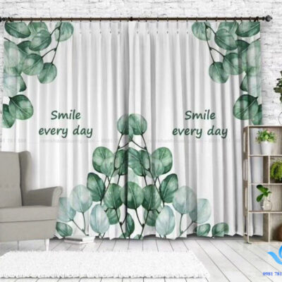 RT5 rèm vải họa tiết 3d