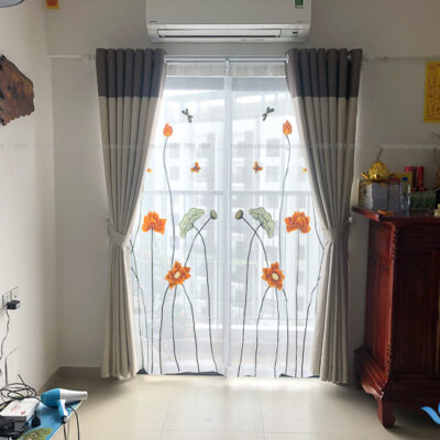 7. Rèm voan thêu 1200K phòng thờ Anh Hoàng P2912 Sky2 Aquabay (1)