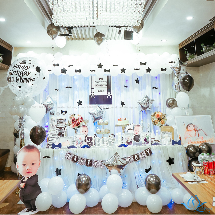 Rèm voan trang trí sinh nhật đẹp tại Thanh Xuân| remkhanhduong.com