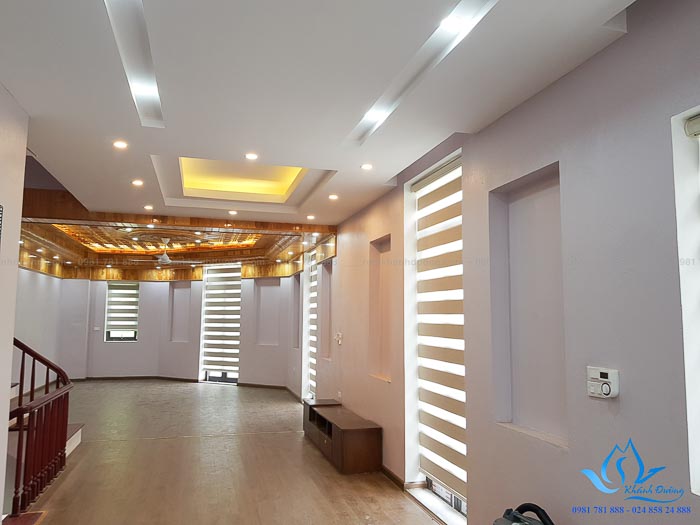 Rèm cầu vồng phòng khách chống nắng tốt tại Thụy Khuê, Tây Hồ BL 431