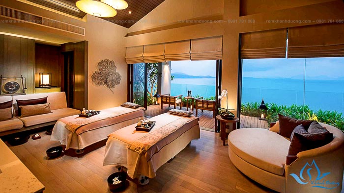 Rèm che spa đẹp chống nắng tốt tại Nguyễn Chí Thanh, Hà Nội SP-24