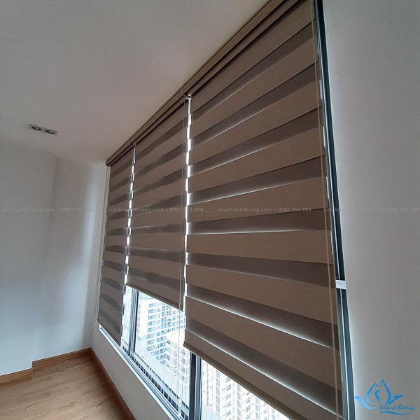 Rèm cửa cầu vồng hiện đại cho chung cư ở Vũ Trọng Phụng CT 301