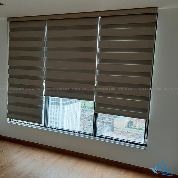 Rèm cửa cầu vồng hiện đại cho chung cư ở Vũ Trọng Phụng CT 301