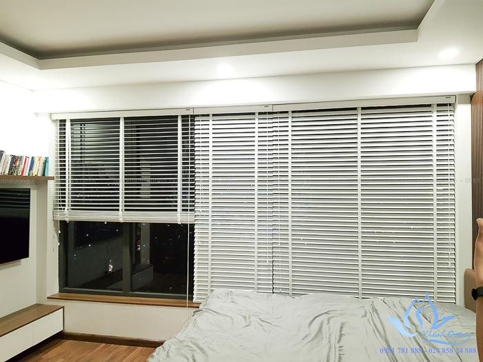 Rèm gỗ MSJ 301 cho phòng ngủ căn hộ khu đô thị Ciputra Hà Nội