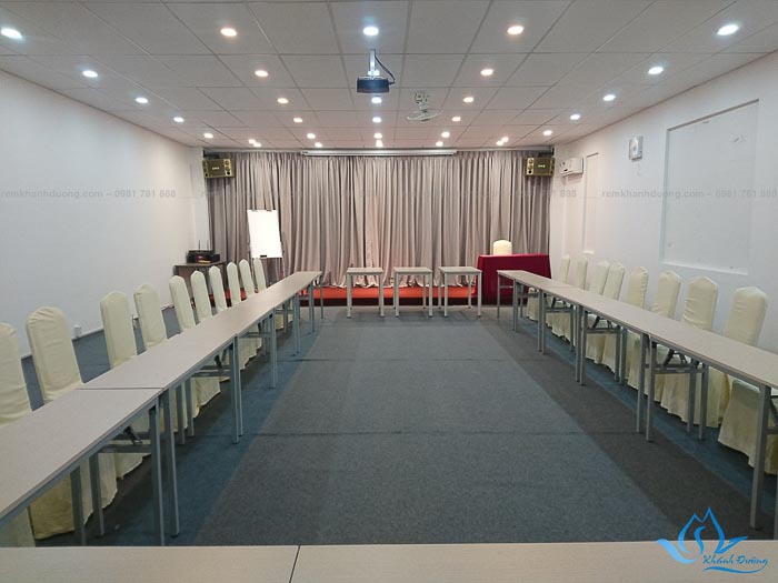 Mẫu rèm hội trường hiện đại nhất tại Nguyễn Thái Học, Hà Nội HT12