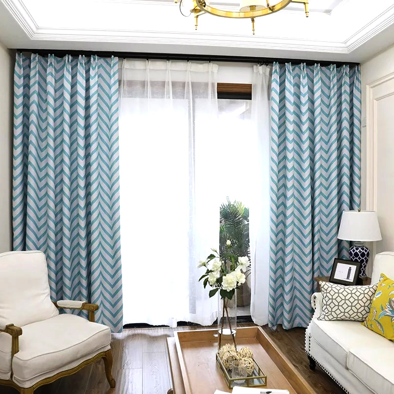 Rèm vải họa tiết tinh tế