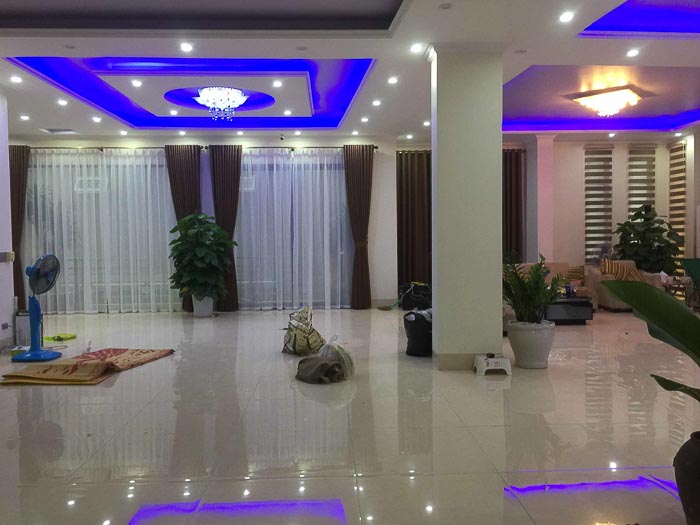 Rèm vải cách nhiệt cản nắng dành cho biệt thự quận Hoàng Mai TM6914 Rèm vải cách nhiệt cản nắng dành cho biệt thự quận Hoàng Mai TM6914