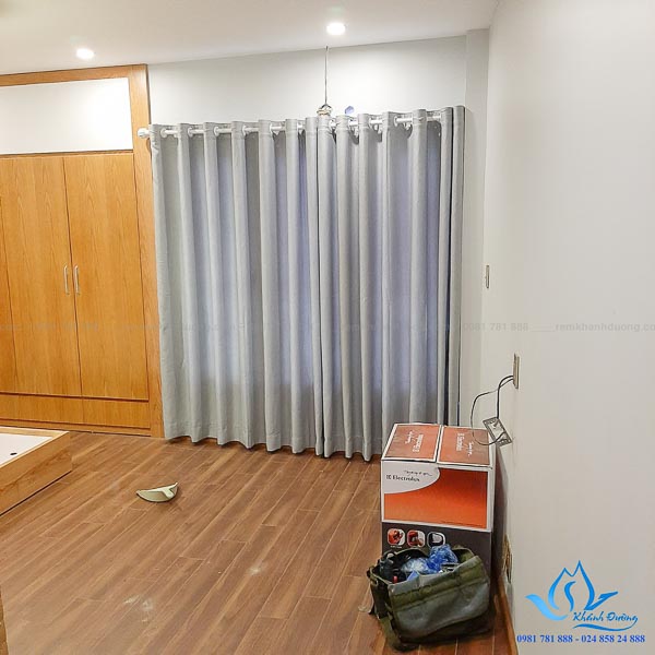 Rèm vải cản nắng phòng ngủ thanh lịch Lê Văn Lương, Hà Nội TM 1606-25