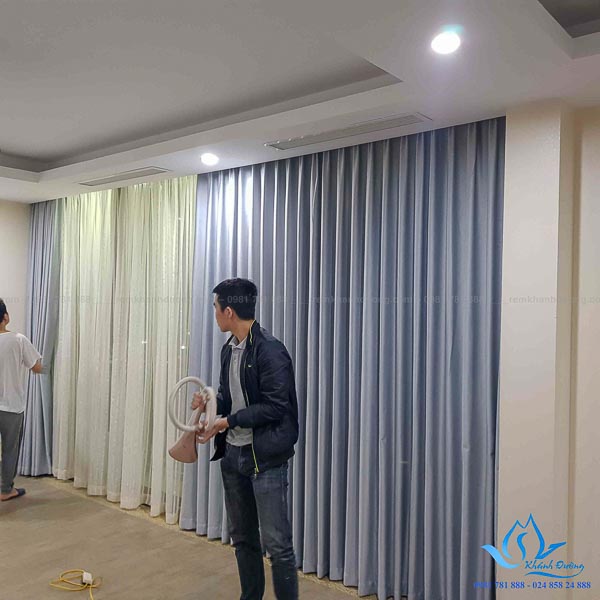 Rèm vải chống nắng một màu ấn tượng Khuất Duy Tiến, Hà Nội TM 1606-54 Rèm vải chống nắng một màu ấn tượng Khuất Duy Tiến, Hà Nội TM 1606-54