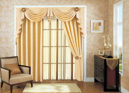 Rèm màu vàng phù hợp với không gian mang phong cách cổ điển Rèm màu vàng phù hợp với không gian mang phong cách cổ điển