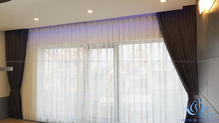 Rèm vải hai lớp cao cấp cản nắng cực tốt quận Ba Đình, Hà Nội ART 02