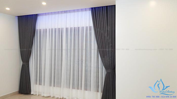 Rèm vải hai lớp cao cấp cản nắng cực tốt quận Ba Đình, Hà Nội ART 02
