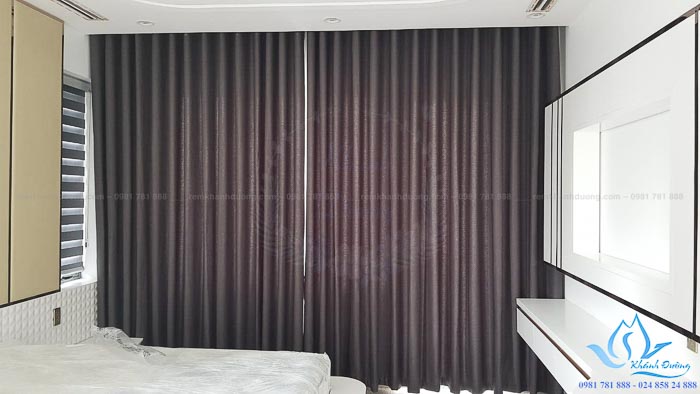 Rèm vải hai lớp chống nắng cách nhiệt đẹp nhất Thanh Xuân TM 1606-13
