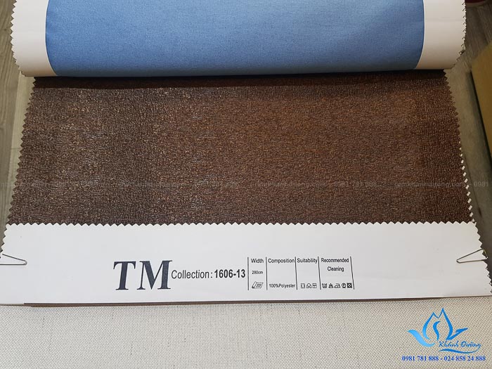 Rèm vải hai lớp chống nắng cách nhiệt đẹp nhất Thanh Xuân TM 1606-13