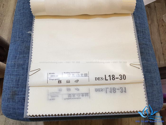Rèm vải hai lớp cho phòng ngủ biệt thự quận Hoàng Mai HP69 - C01 Rèm vải hai lớp cho phòng ngủ biệt thự quận Hoàng Mai HP69 - C01