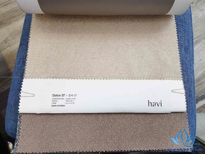 Rèm vải Hàn Quốc cho phòng khách sang trọng tại quận Long Biên DOICE07