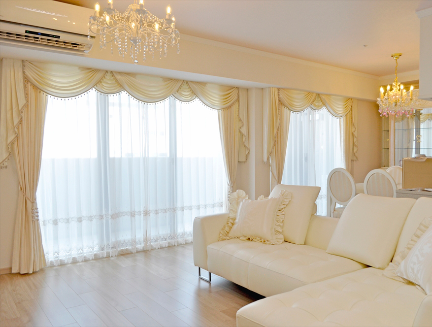 rèm tân cổ điển sang trọng