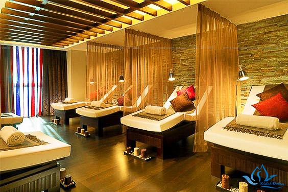 Rèm vải trang trí spa sang trọng bằng voan tại Chùa Bộc, Hà Nội SP-26