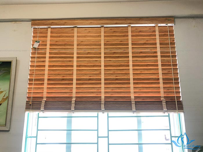 Rèm sáo gỗ có cấu tạo và hoạt động đơn giản, linh hoạt