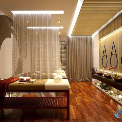 Tư vấn chọn rèm vải spa đẹp nhất tại Trần Duy Hưng, Hà Nội MA 17