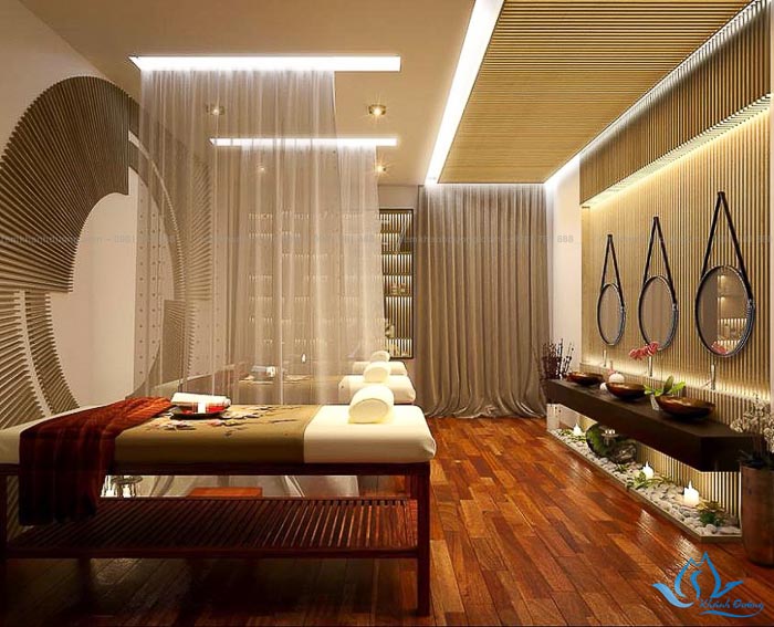 Tư vấn chọn rèm vải spa đẹp nhất tại Trần Duy Hưng, Hà Nội MA 17