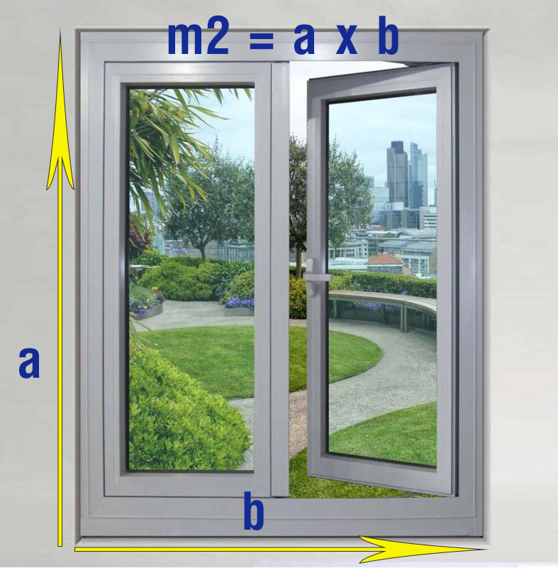 Cách tính rèm cầu vồng